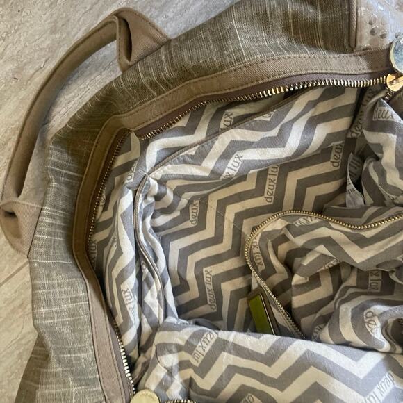 Deux Lux Anthropogie duffle bag weekender - Picture 7 of 12